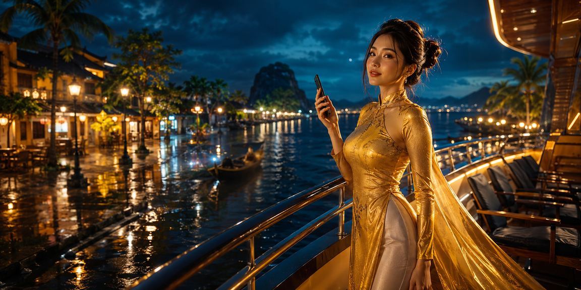 Người chơi tại Buôn Ma Thuột trải nghiệm casino di động trong trang phục áo dài truyền thống