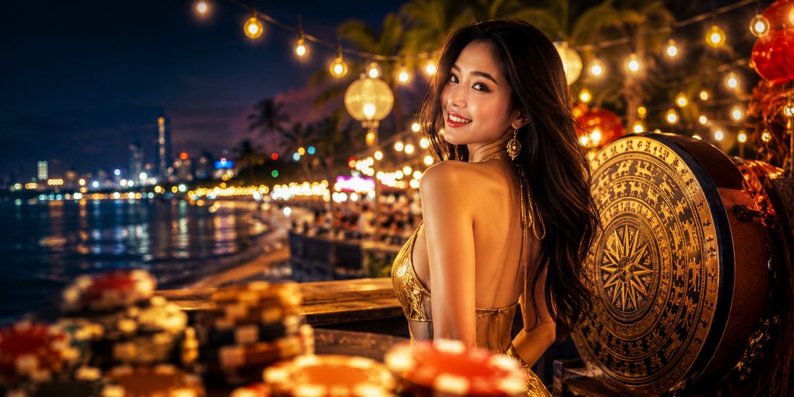 Người chơi tại Phú Quốc nạp tiền nhận khuyến mãi trong không khí lễ hội sống động